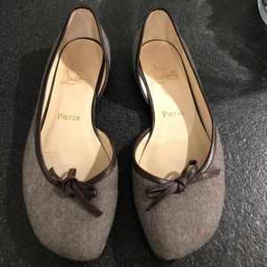 Louboutin ballet flats